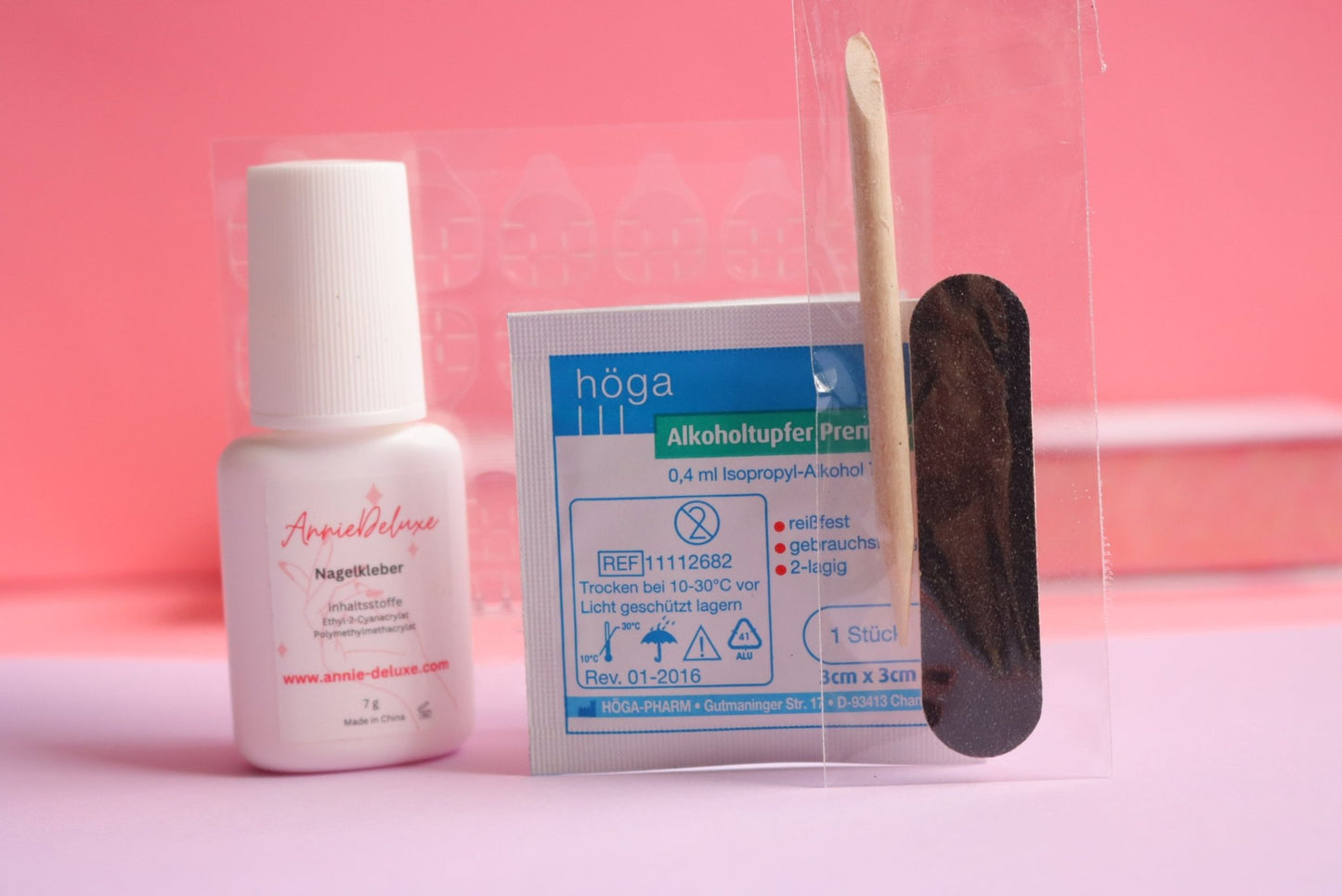 Befestigungs-Set für Press on Nails - Annie Deluxe - Press on Nails