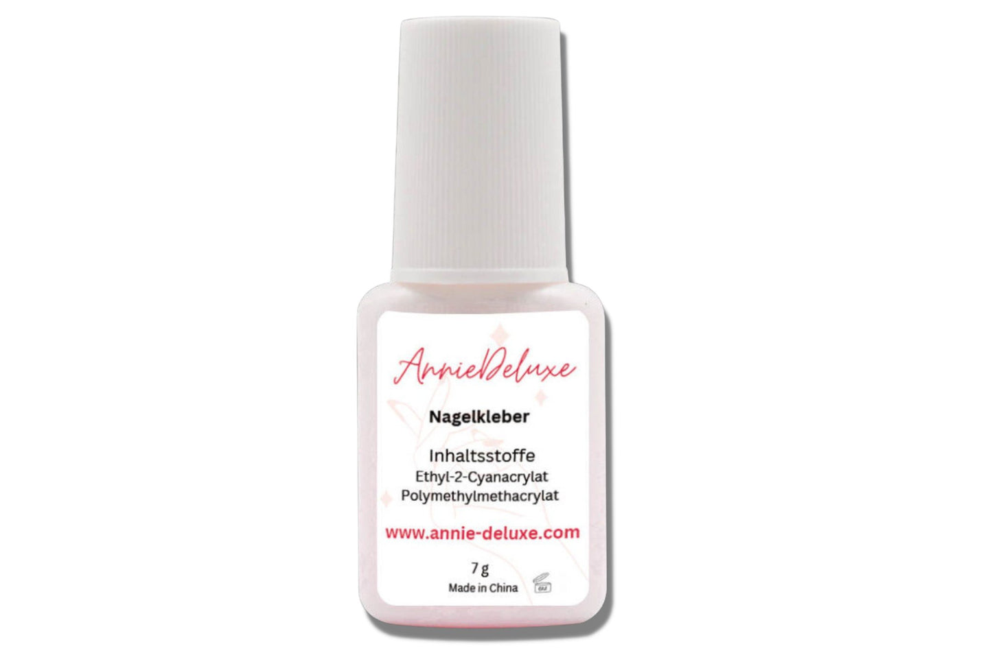 Flüssiger Nagelkleber mit Pinsel 7g - Annie Deluxe - Press on Nails