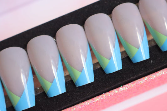 Press on Nails Blue Origin - Annie Deluxe - Press on Nails