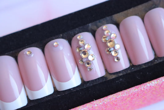 Press on Nails Classic French - Annie Deluxe - Press on Nails