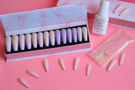 Press on Nails Lavender - Annie Deluxe - Press on Nails