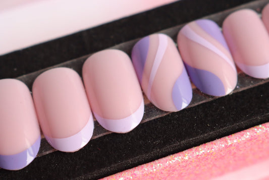 Press on Nails Violet Vision - Annie Deluxe - Press on Nails