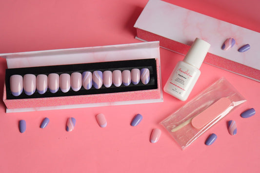 Press on Nails Violet Vision - Annie Deluxe - Press on Nails