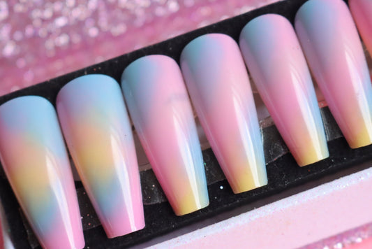 Press on Nails Rainbow - Annie Deluxe - Press on Nails